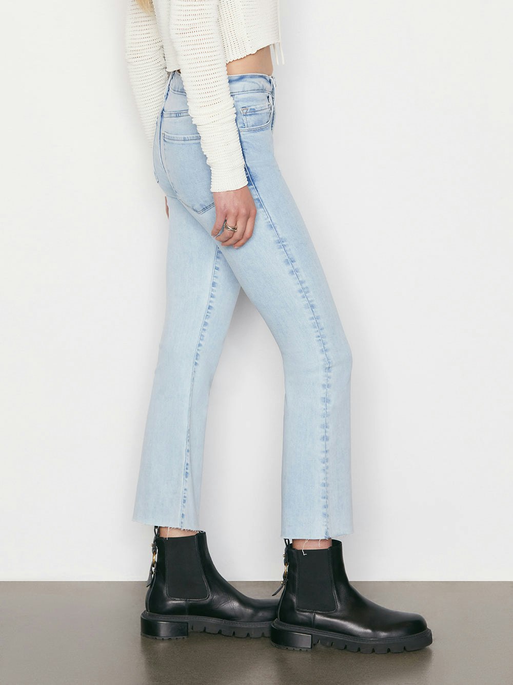 jeans side view